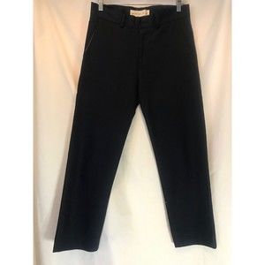 Atelier B Luxe 100% organic cotton navy trouser pants size 28 waist 36" Canada